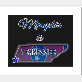 Memphis is Tennessee by Basement Mastermind Posters and Art